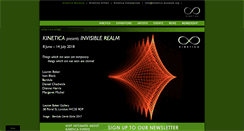 Desktop Screenshot of kinetica-museum.org